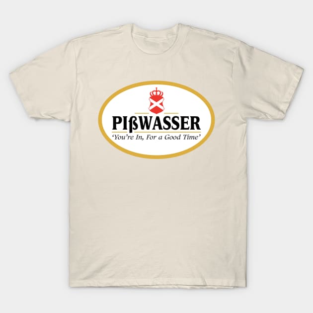 Pisswasser Beer T-Shirt by MBK
